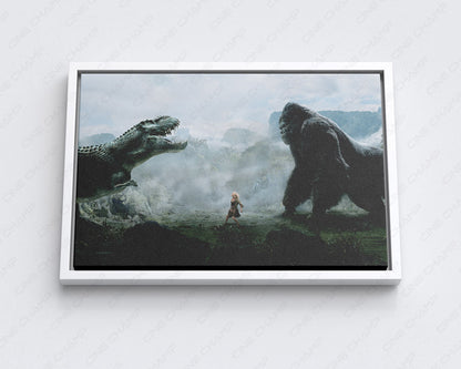 Skull Island Cinematic Canvas Art