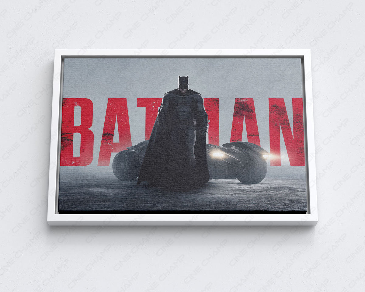 Sleek Batman Premium Canvas Artwork For Collectors