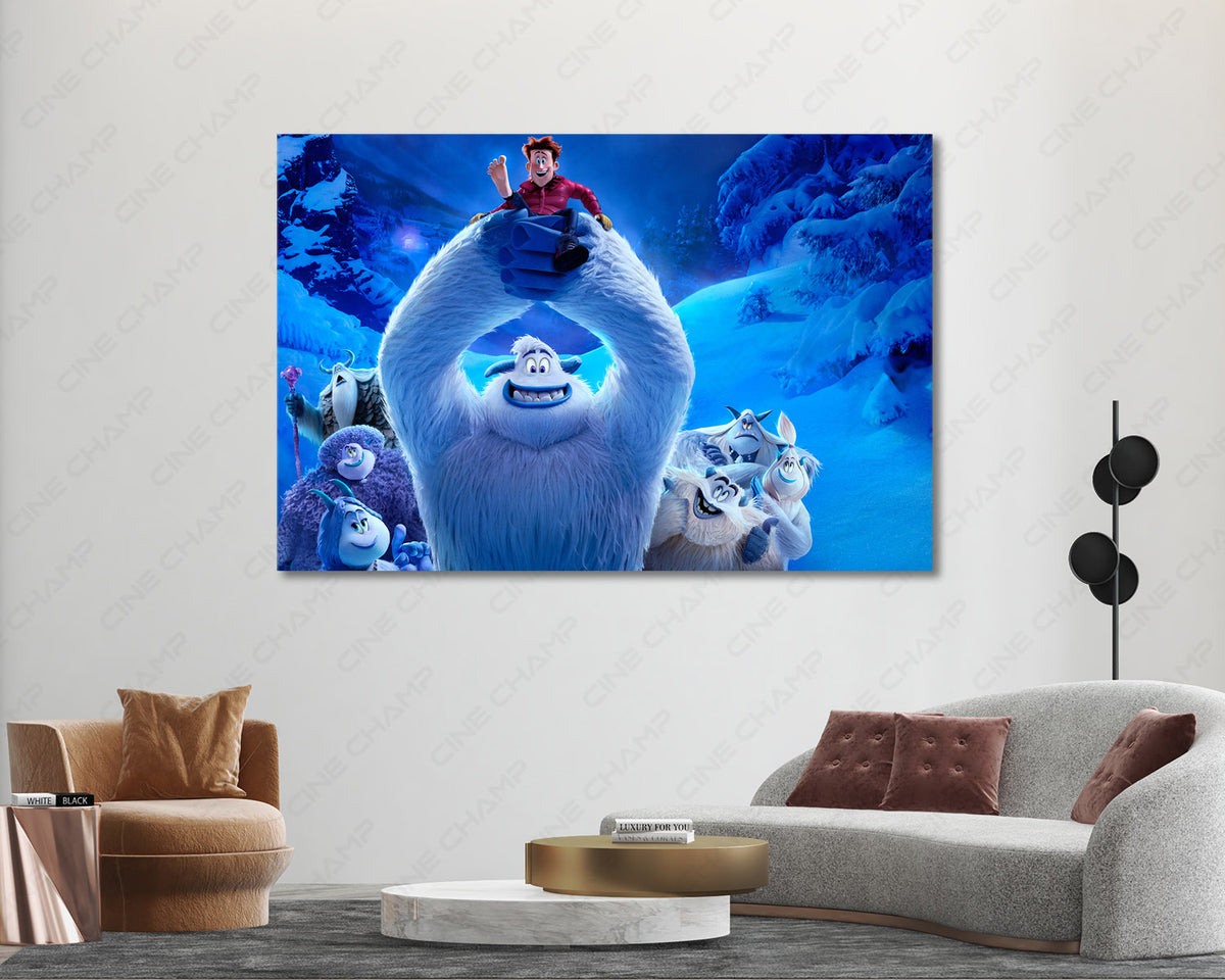 Smallfoot Movie Poster Canvas Artwork