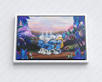 Smurfs Animated Movie Wall Decor