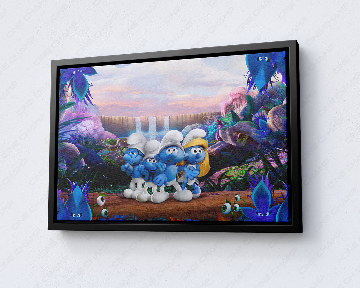 Smurfs Character Canvas Wall Art