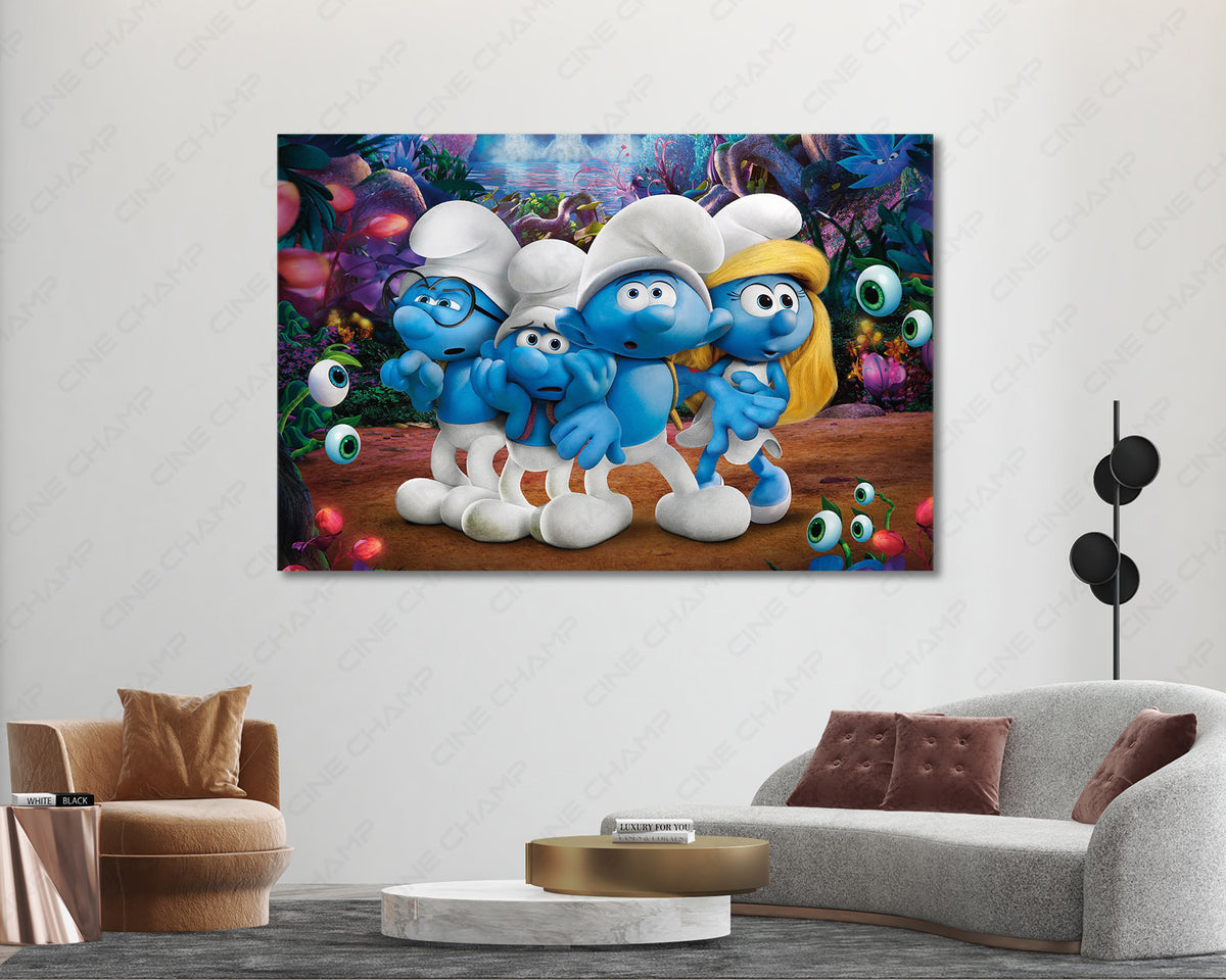 Smurfs Character Movie Wall Art