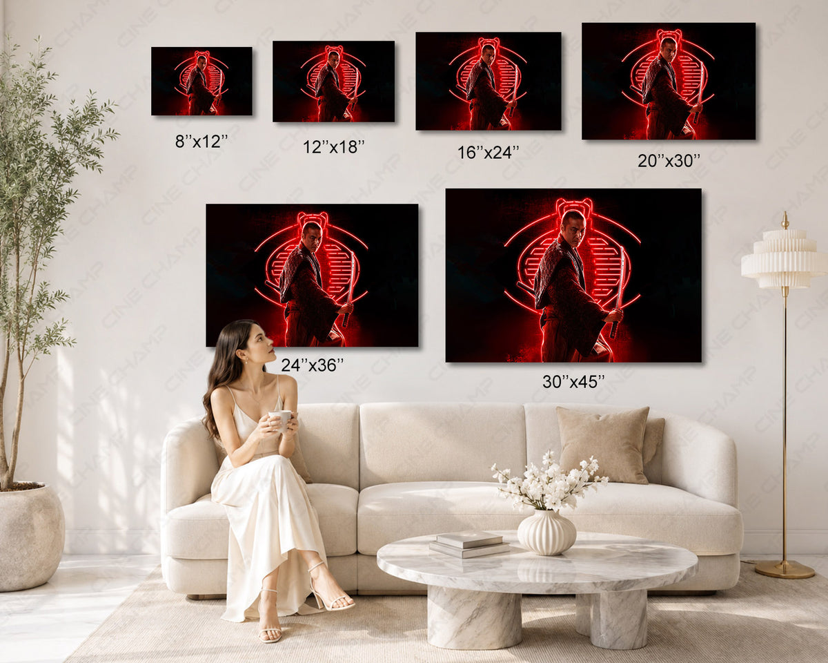 Snake Eyes Action Movie Wall Art