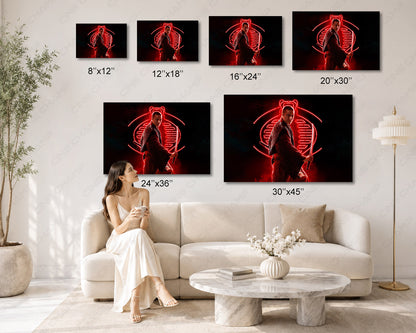 Snake Eyes Action Movie Wall Art