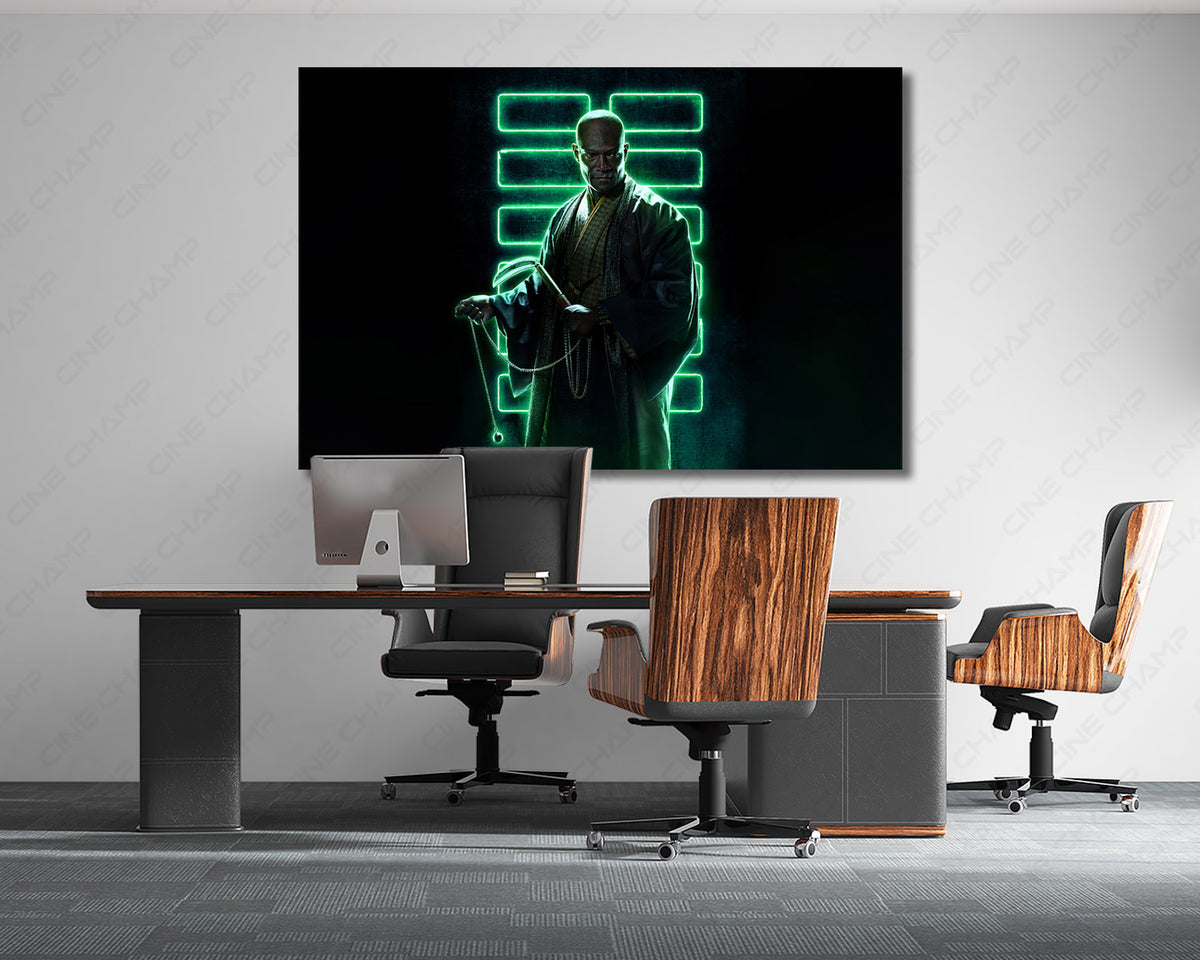 Snake Eyes Blind Master Canvas Print