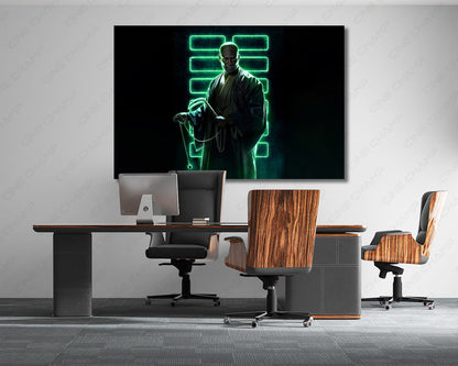 Snake Eyes Blind Master Canvas Print
