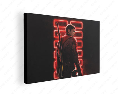 Snake Eyes G.I. Joe canvas wall art