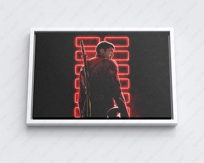 Snake Eyes canvas for gaming room