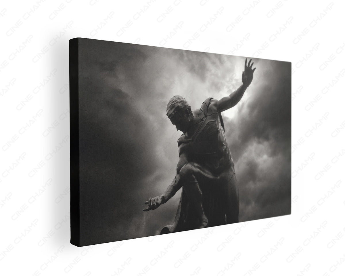 Snyder-Verse Trilogy Canvas Wall Art