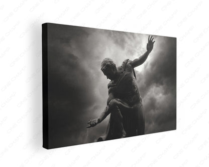 Snyder-Verse Trilogy Canvas Wall Art