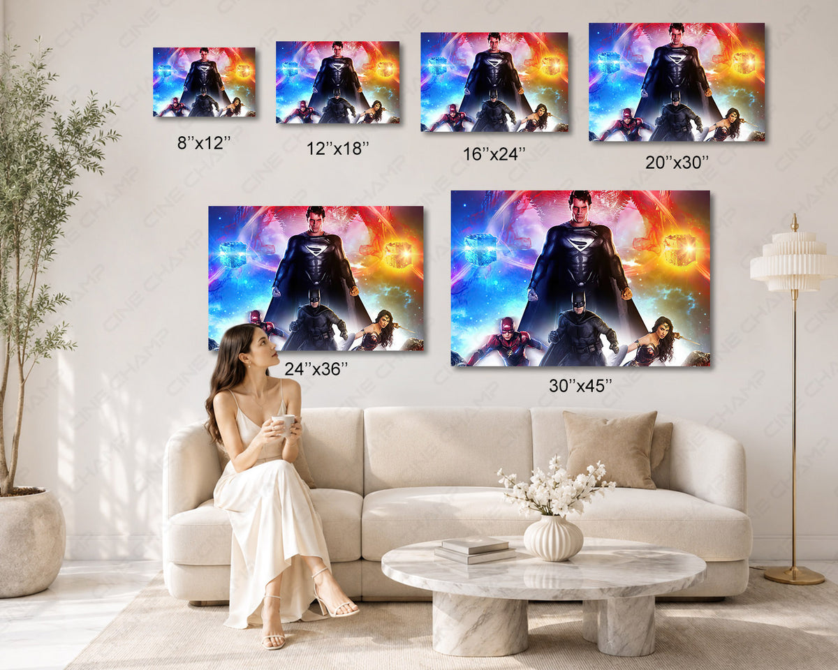 Snyder Cut Movie Poster Wall Art