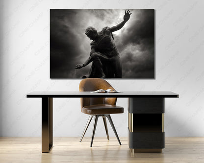 Snyderverse DC Superhero Canvas Print