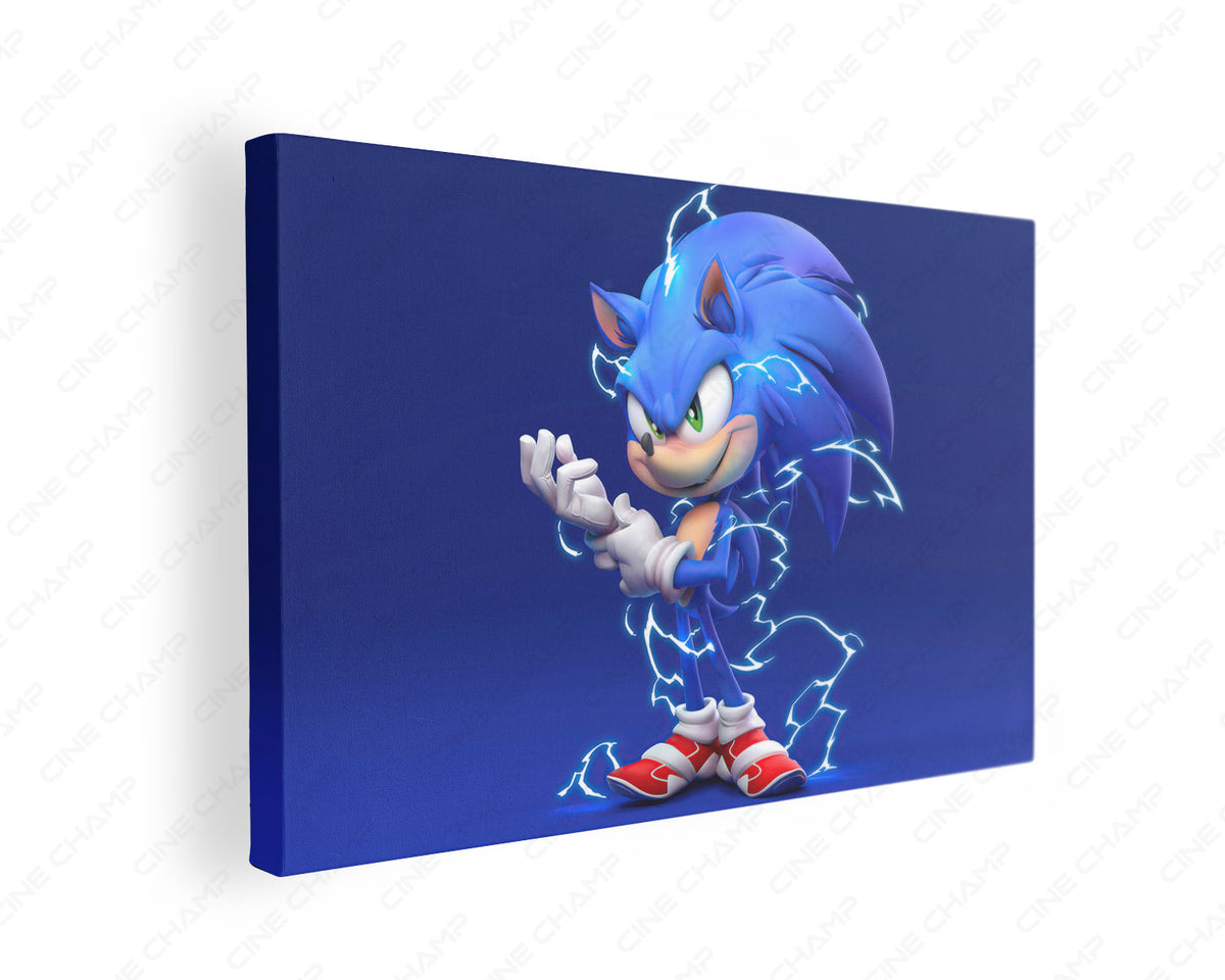 Sonic The Hedgehog Canvas Wall Art