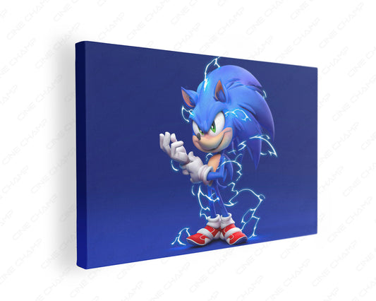 Sonic The Hedgehog Canvas Wall Art
