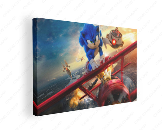 Sonic the Hedgehog 2 Canvas Print