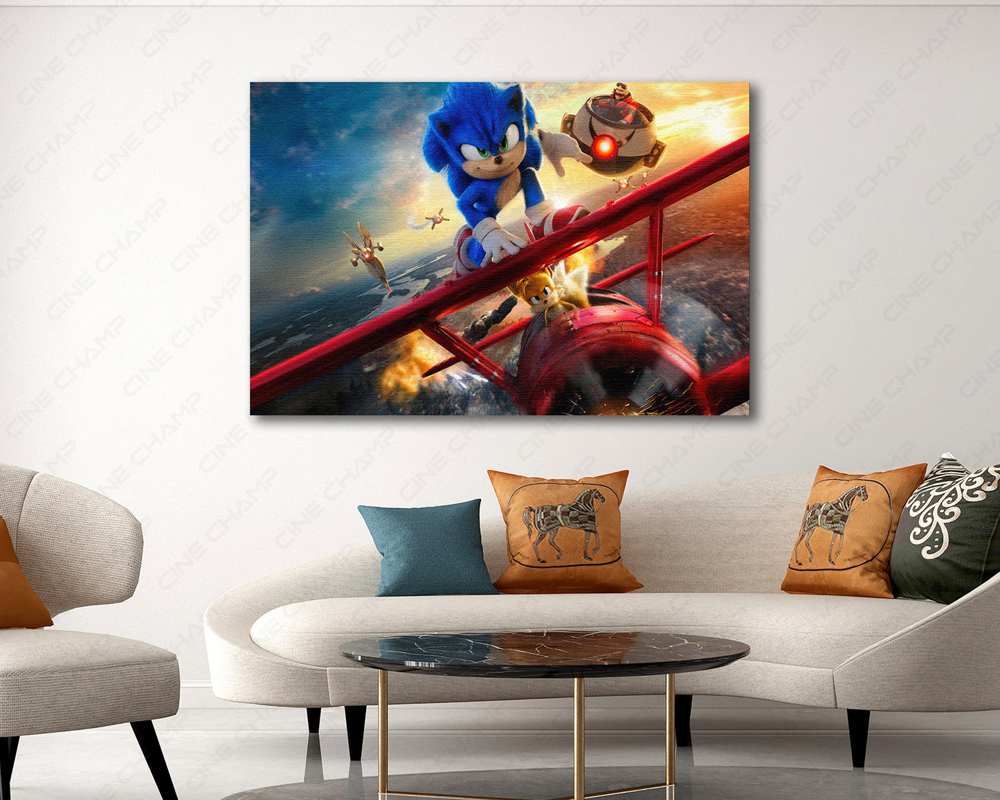 Sonic the Hedgehog 2 Canvas Print