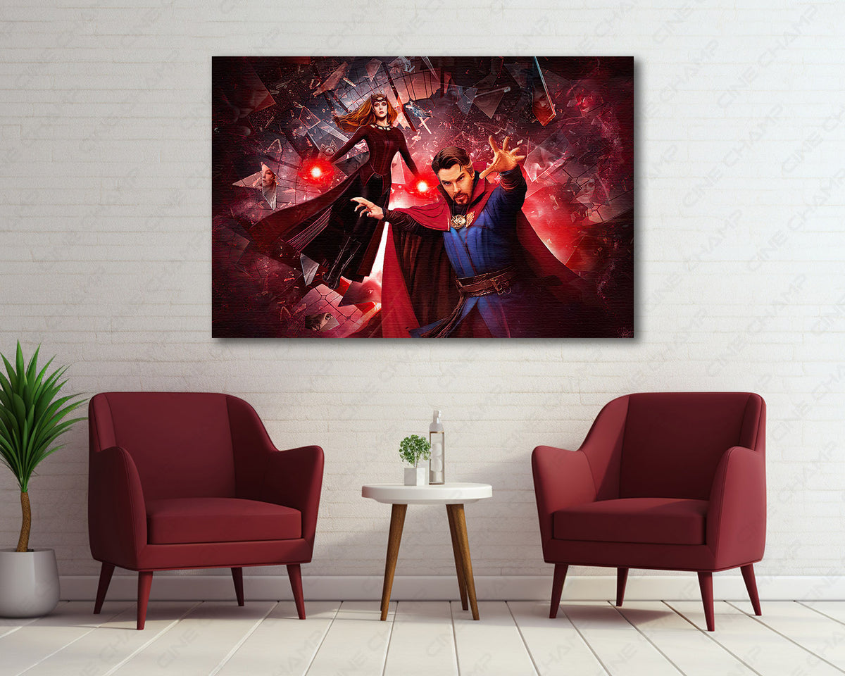 Sorcerer Supreme multiverse canvas artwork