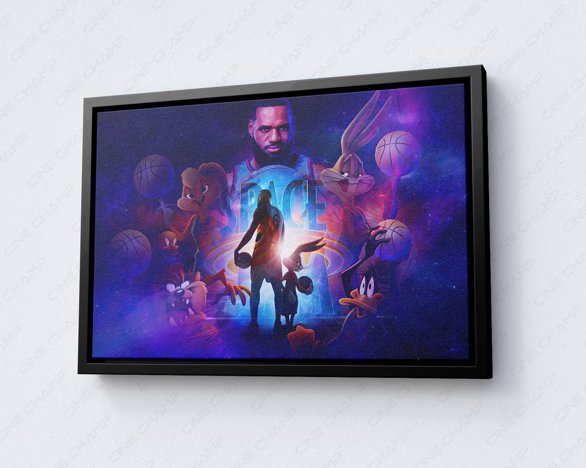 Space Jam Animated Character Wall Art