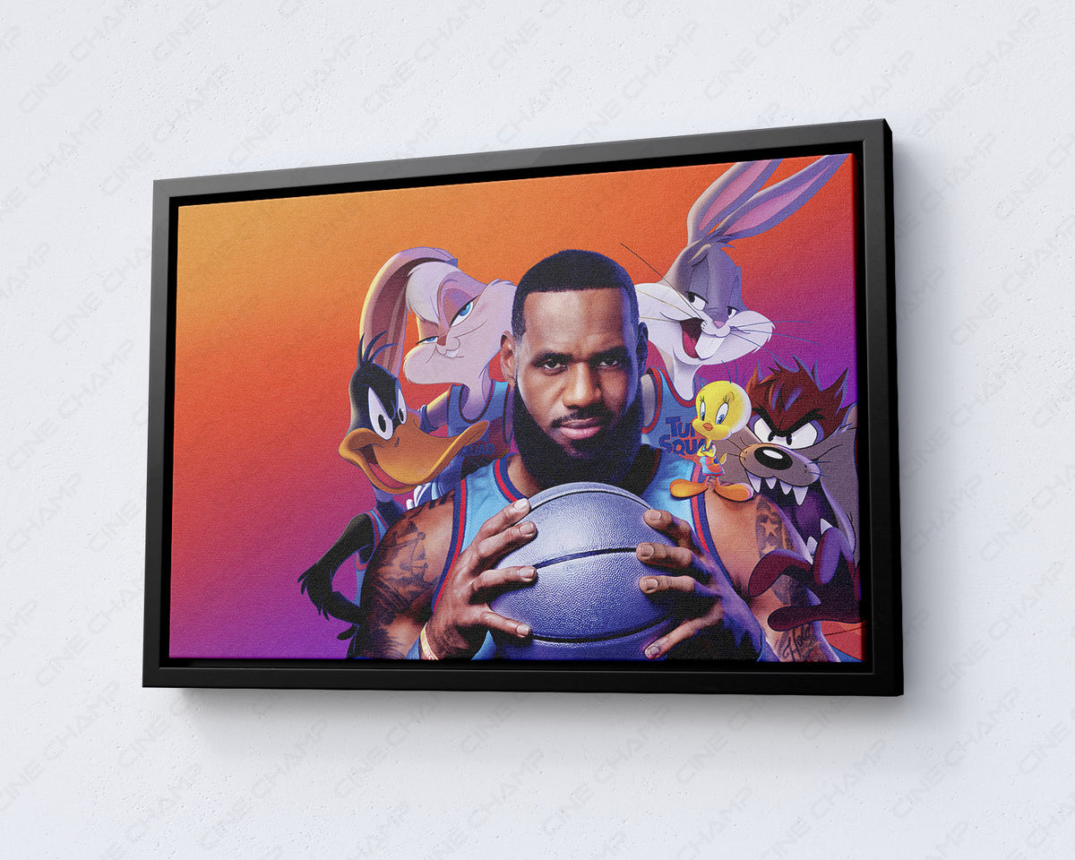 Space Jam Home Theater Wall Artwork