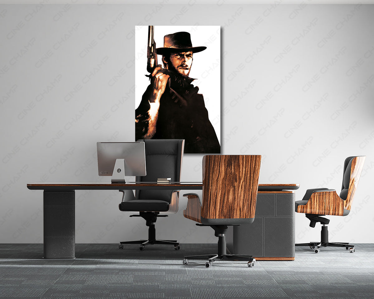 Spaghetti Western Movie Canvas Art