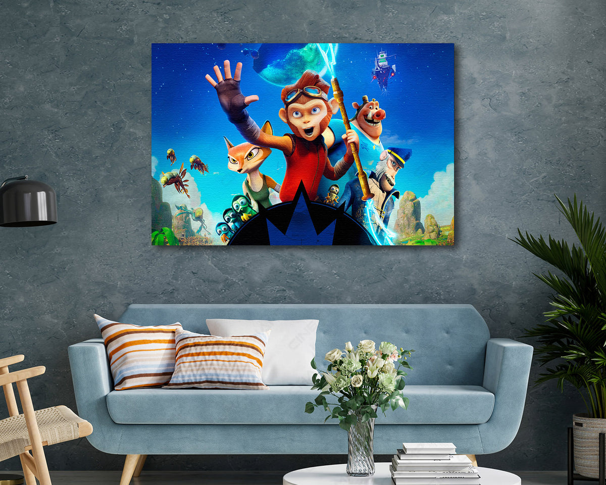 Spark Animated Movie Canvas Print