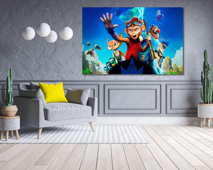 Spark Movie Poster Canvas Artwork