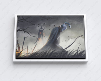 Spartan Battle Warrior Wall Art