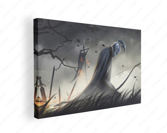 Spartan Real Warrior Canvas Wall Art
