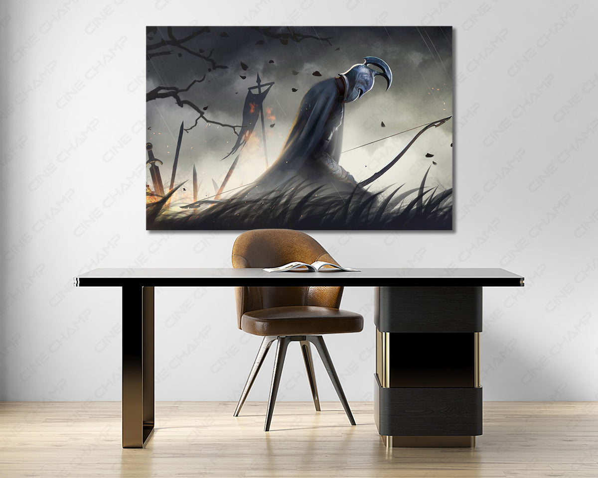 Spartan Warrior Ancient Greek Canvas Print