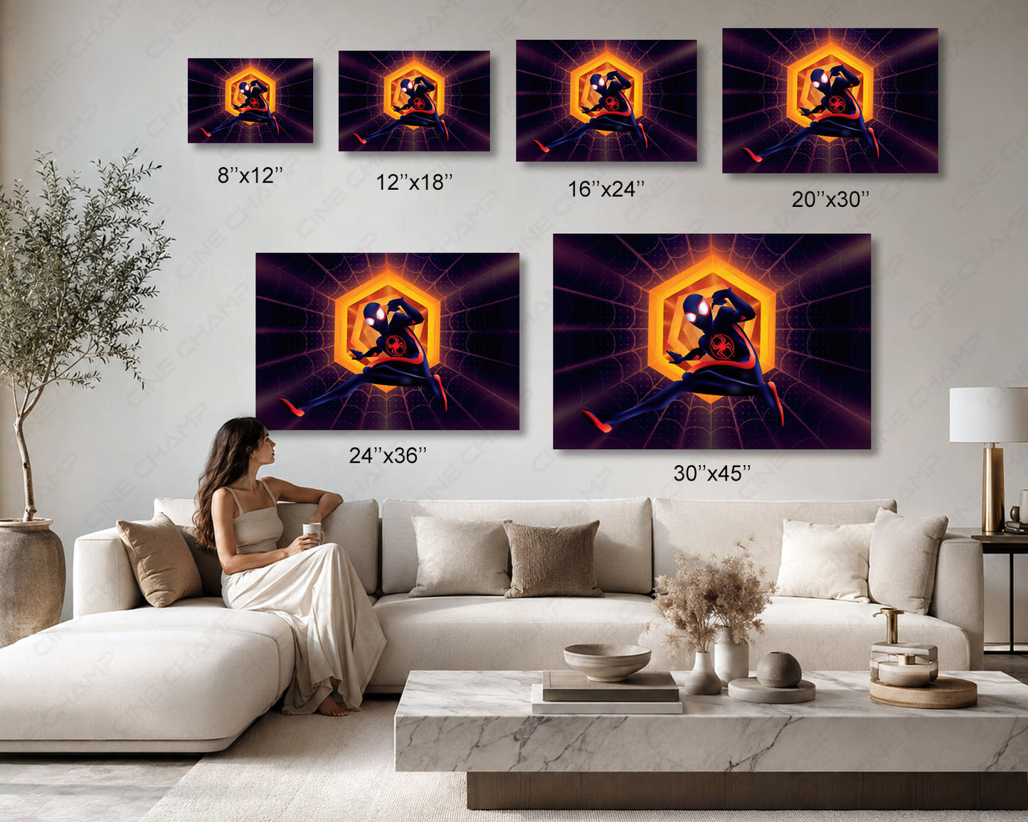 Spider-Man Across the Spider-Verse Canvas Print