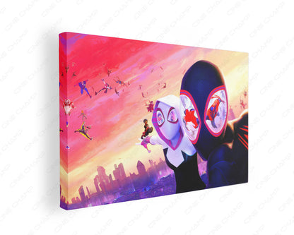Spider-Man Across the Spider-Verse Canvas Print