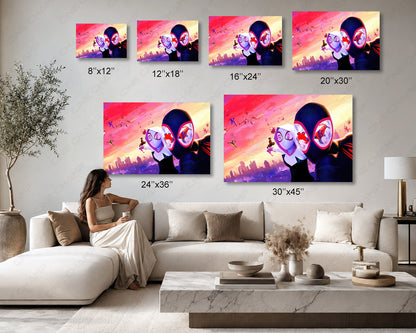 Spider-Man Across the Spider-Verse Canvas Print