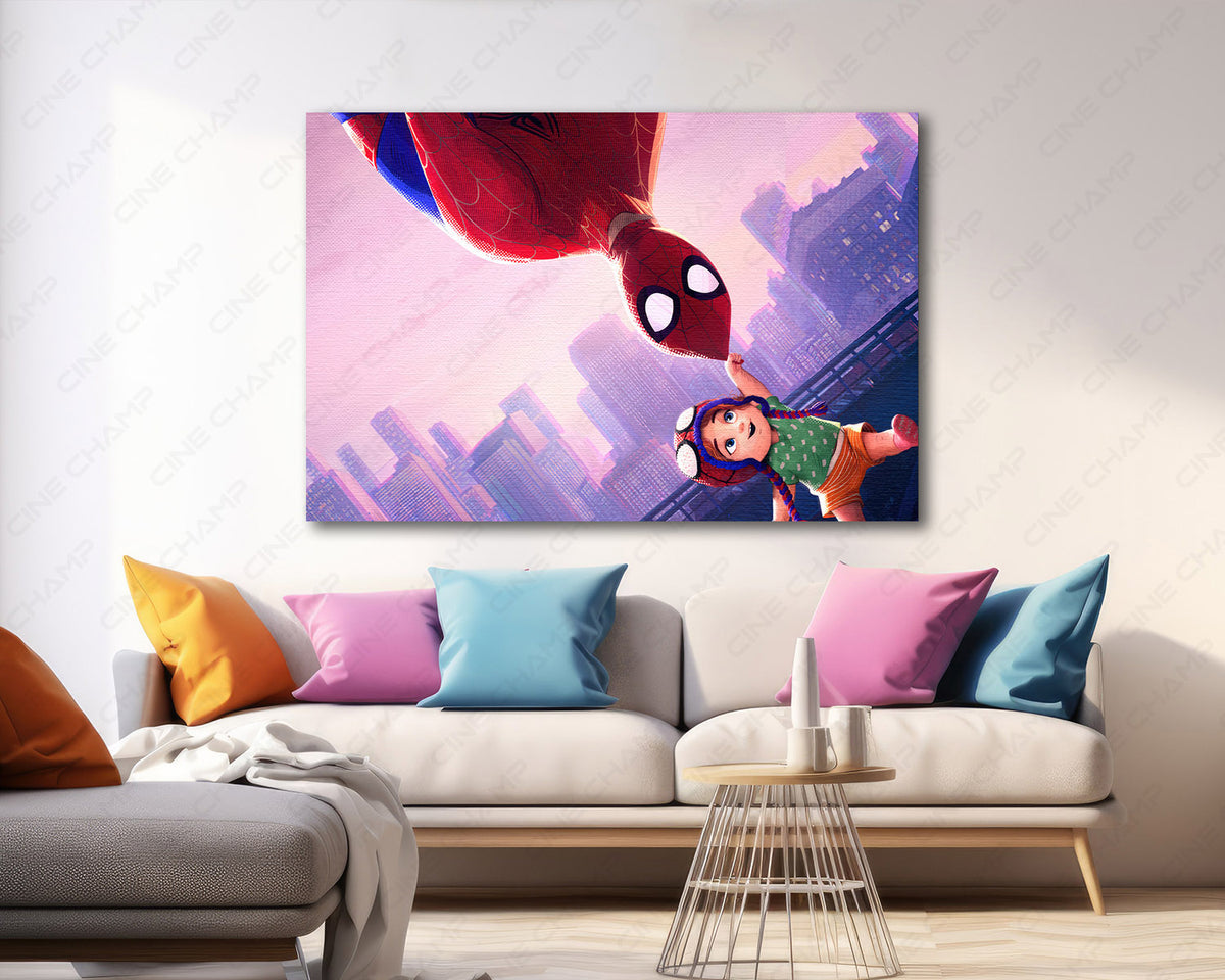 Spider-Man Across The Spider-Verse Canvas Print