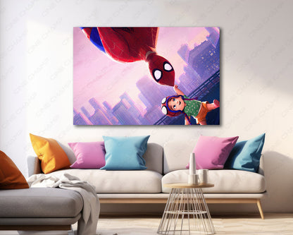 Spider-Man Across The Spider-Verse Canvas Print