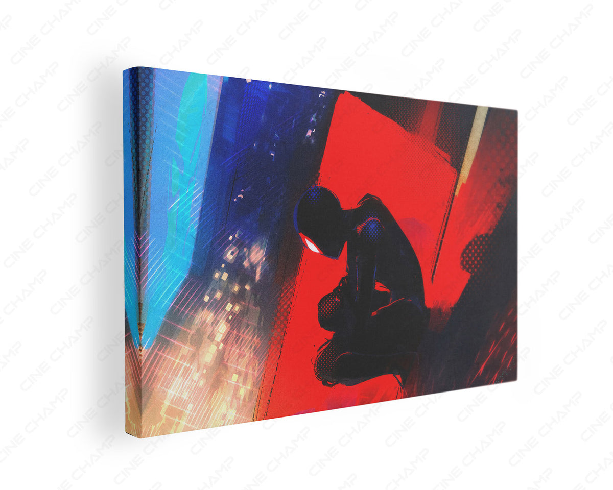 Spider-Man Across The Spider-Verse Canvas Wall Art
