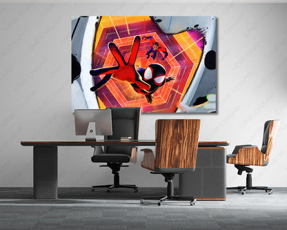 Spider-Man Across The Spider-Verse Character Canvas