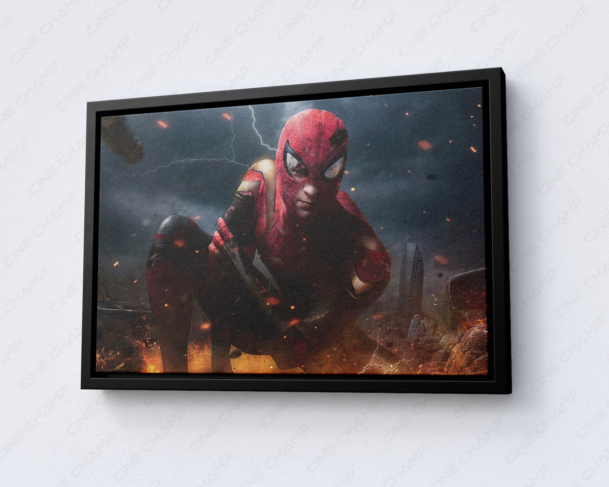 Spider-Man canvas for gaming room