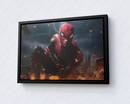 Spider-Man canvas for gaming room