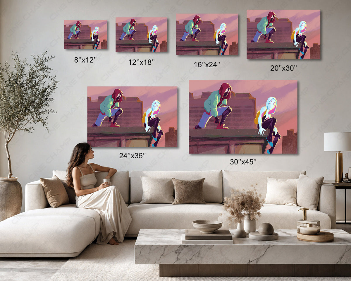 Spider-Verse Character Wall Art