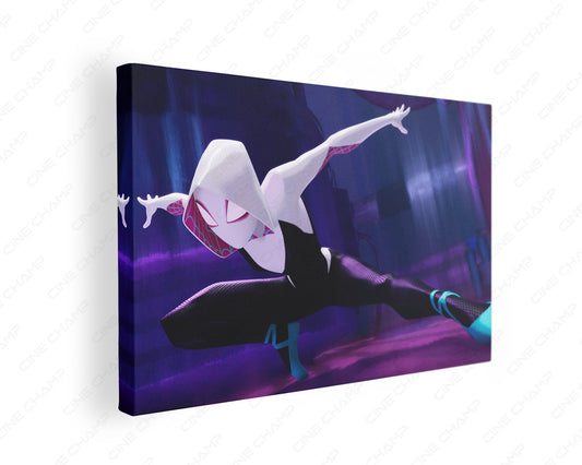 Spider Gwen Into the Spider Verse canvas print