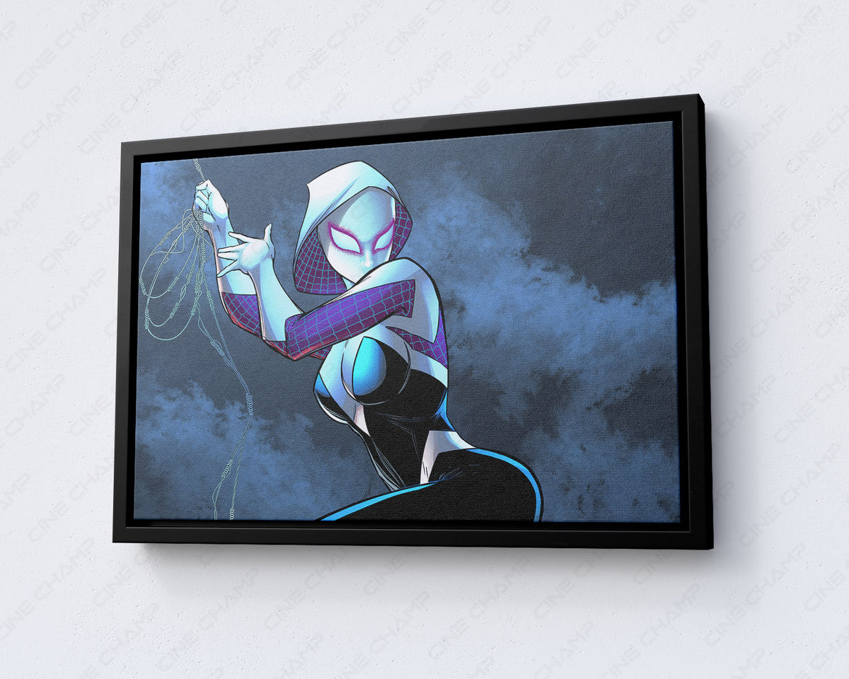 Spider Gwen canvas for gaming room