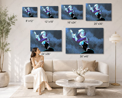 Spider Verse canvas artwork for collectors