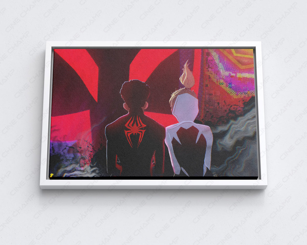 Spider Verse canvas for gaming room