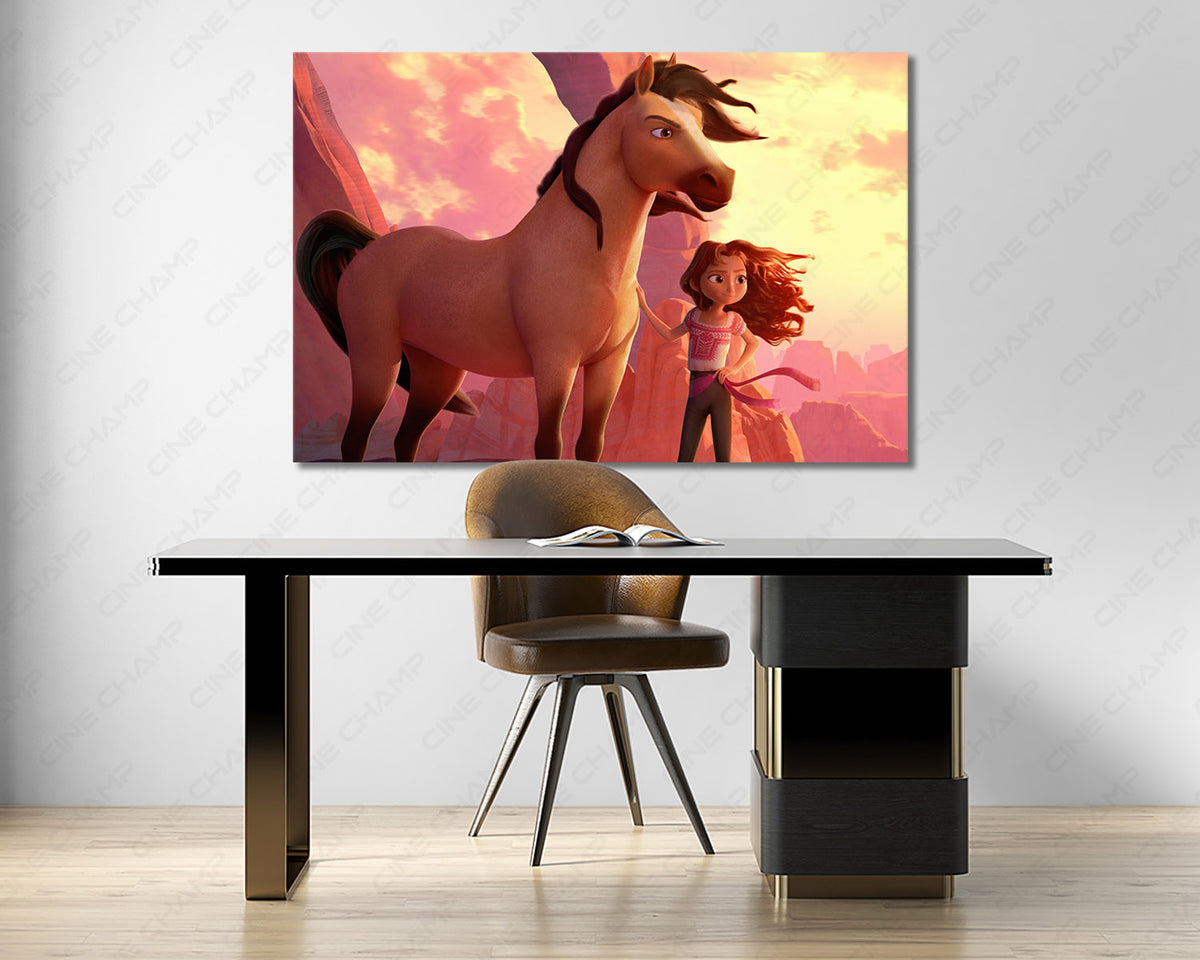 Spirit Untamed Animated Movie Artwork
