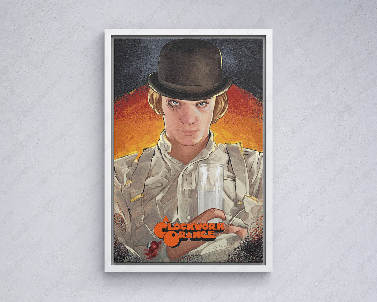 Stanley Kubrick Malcolm McDowell Wall Art