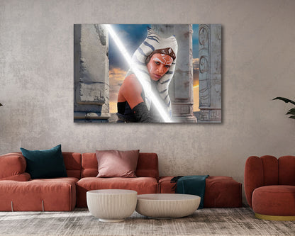 Star Wars Ahsoka Character Wall Artwork