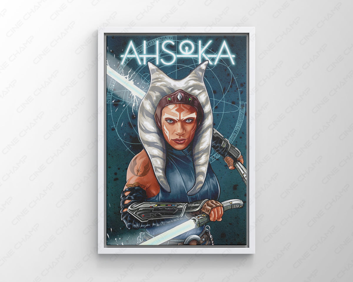 Star Wars Ahsoka Wall Art for Science Fiction Fans