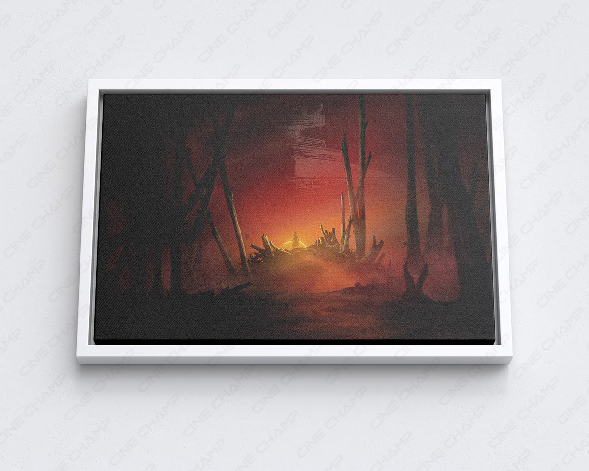 Star Wars Galactic Cinematic Canvas Artwork