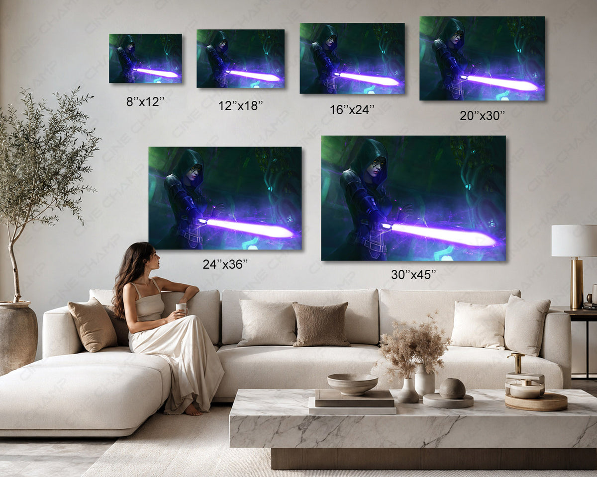 Star Wars Gaming Room Canvas Decor