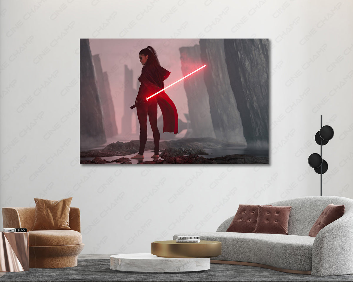 Star Wars Sith Villain Canvas Artwork